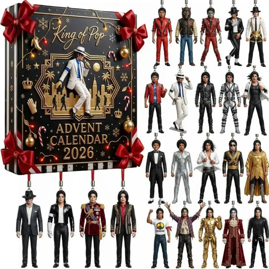 Christmas Advent Calendar | Michael Jackson 2D Acrylic | Stage Ornament