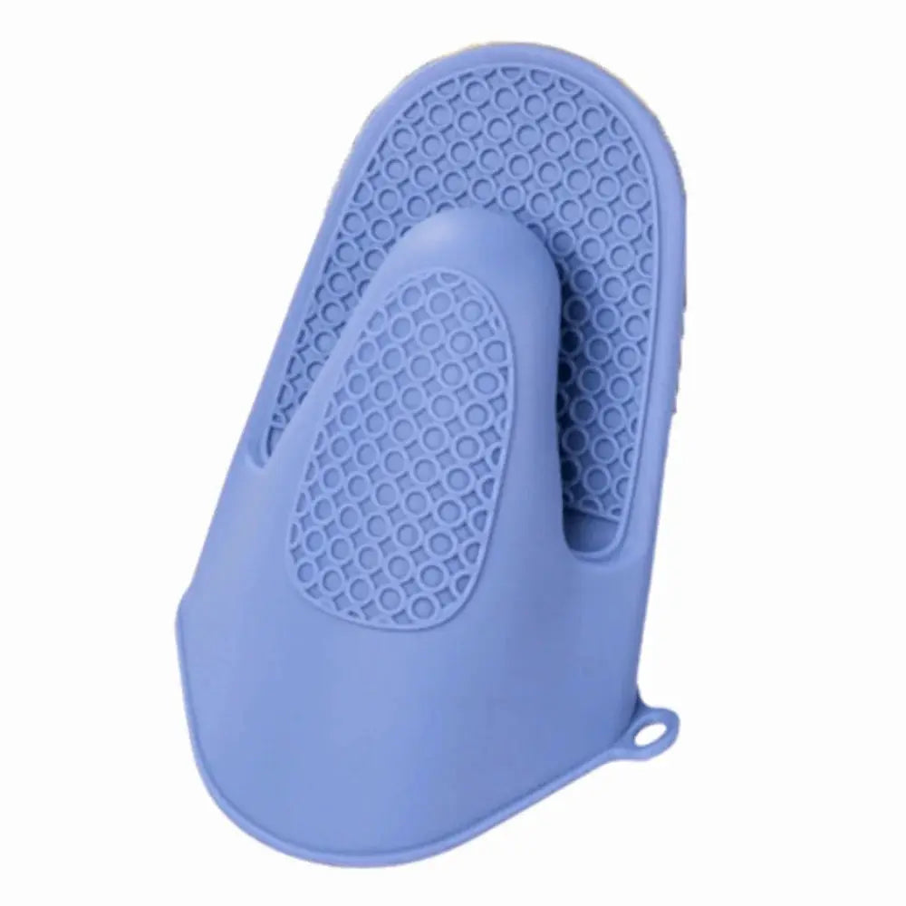 Silicone Oven Mitt | Heat Resistant | Non Slip Grip | Black Grey Red Blue