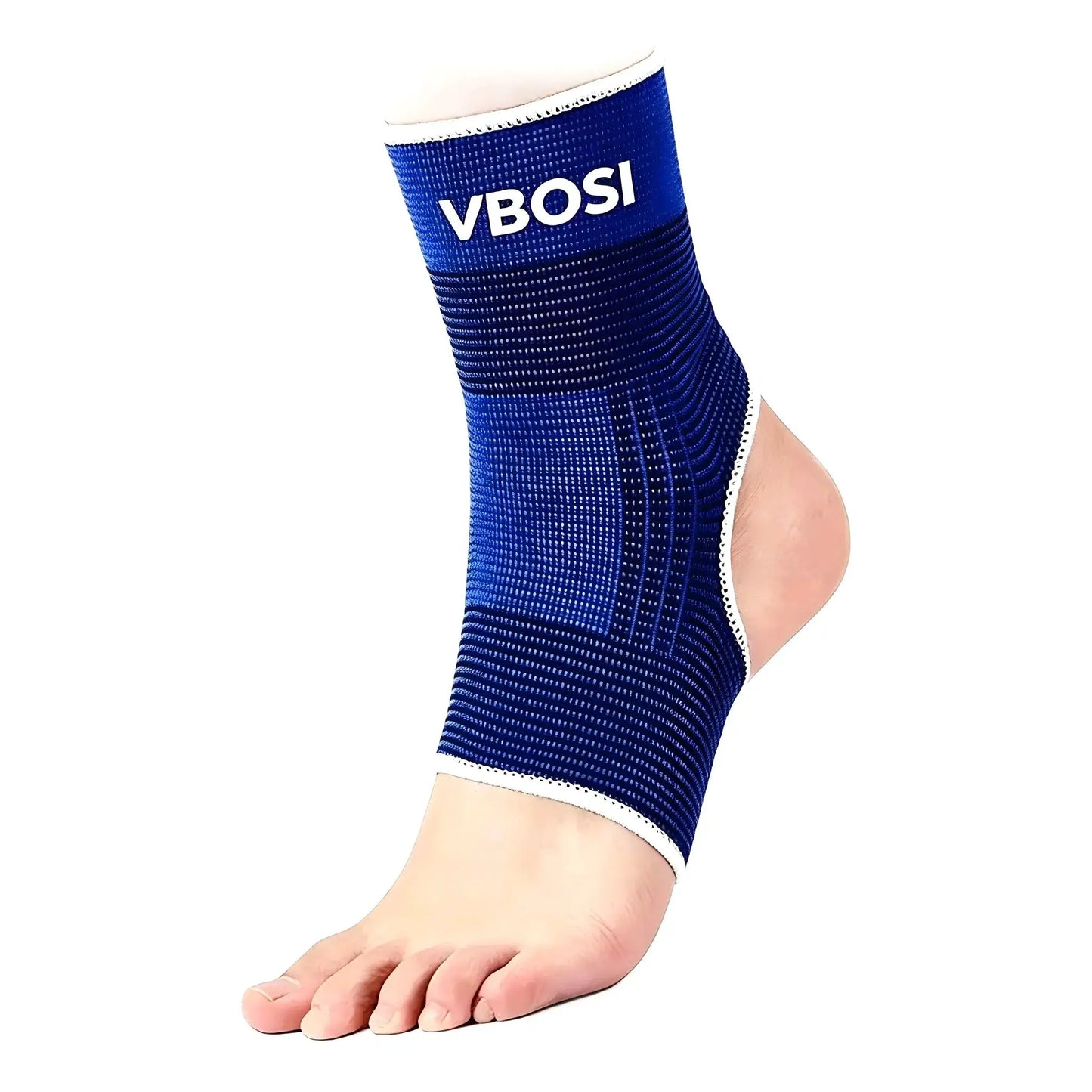 Knitted Ankle Support Brace | Breathable Nylon Compression | One Pair