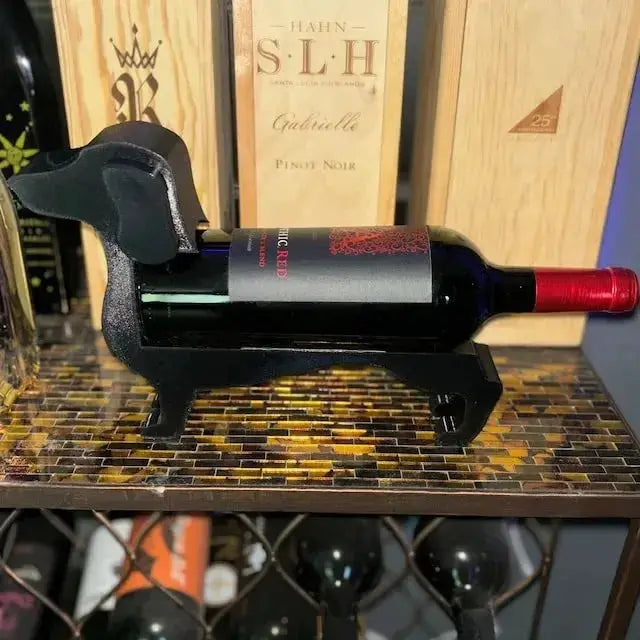 Adorable Dachshund Wine Bottle Holder - Perfect Decorative Piece for Wine Lovers from PriceLows™