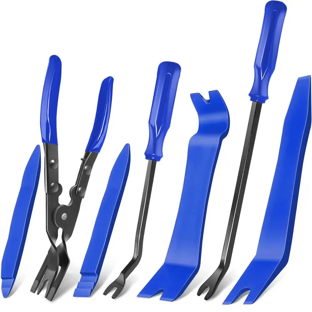 5/6PCS Auto Trim Removal Tool Kit No-Scratch Pry Tool Kit for Car Door Clip Panel &Audio Dashboard Dismantle Repairing Tool Kits from PriceLows™