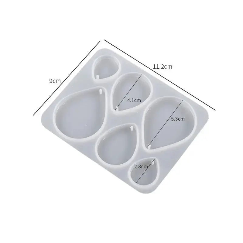Geometric Silicone Mold | Epoxy Resin Casting | Jewelry Making Tool