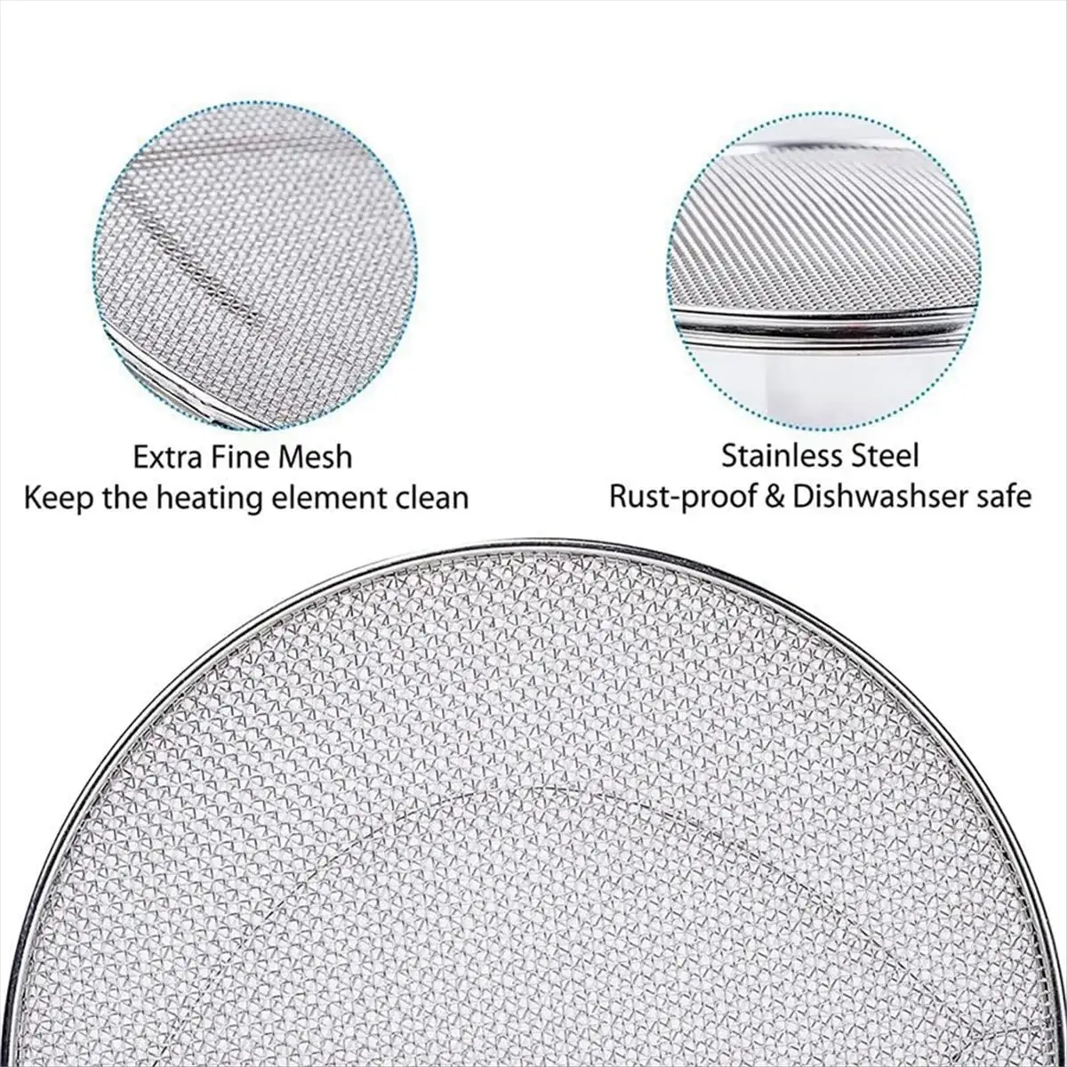 Ninja Foodi Splatter Shield | For FG551 | Dishwasher Safe | 2 Pack