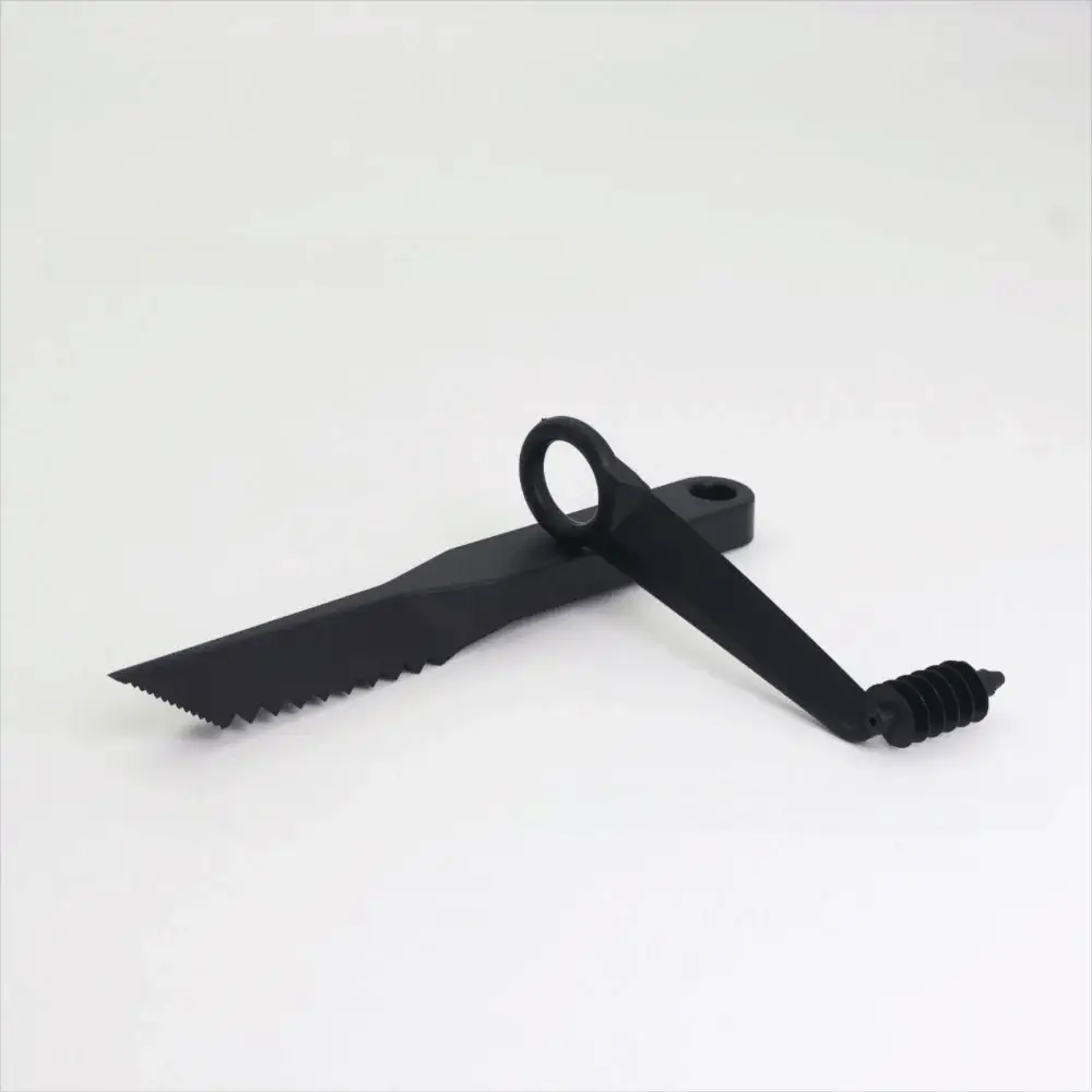 Spiral Vegetable Slicer | Stainless Steel Blade | Non Slip Handle | Black