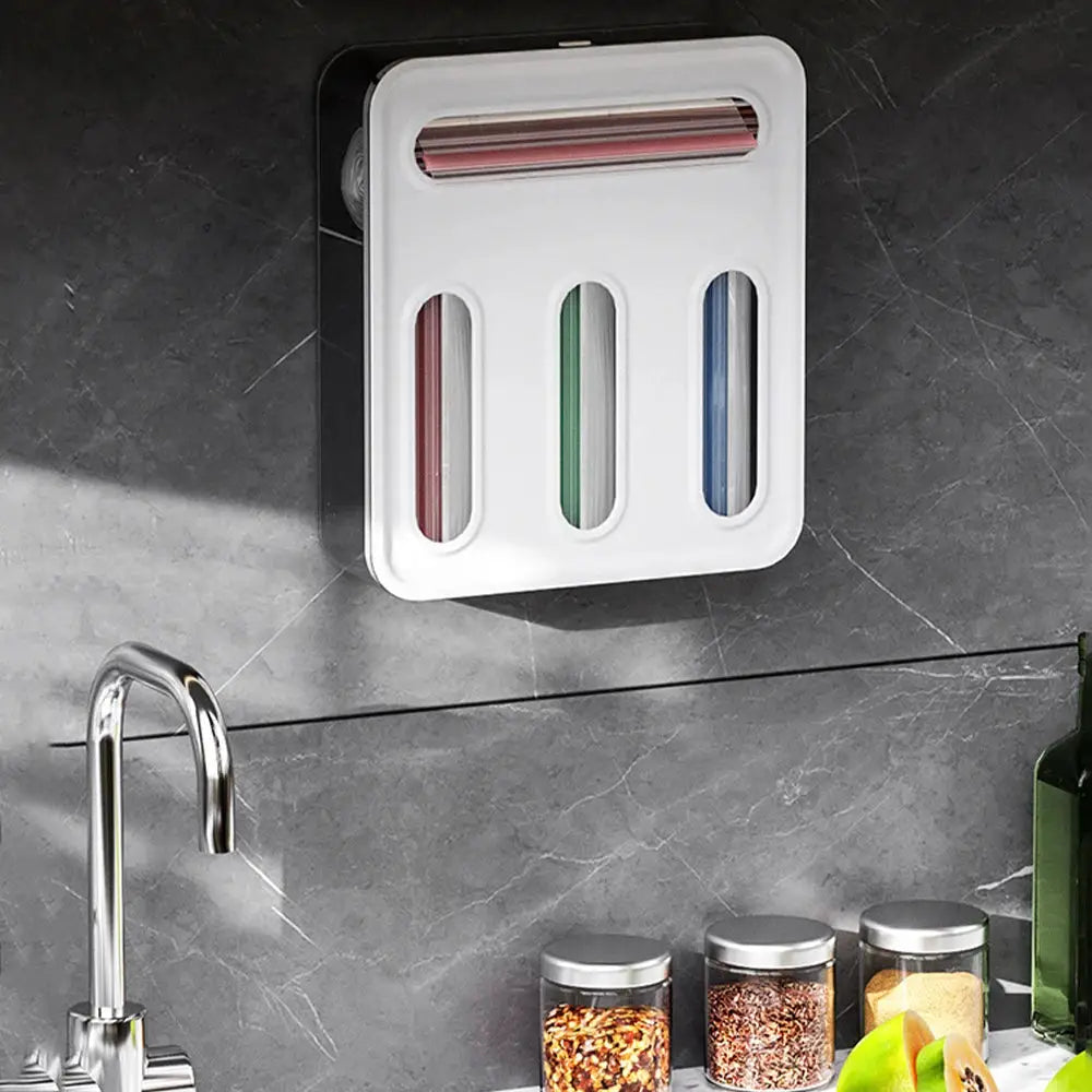 Plastic Drawer Organizer | 4 Compartments | Rectangle | Fits Cabinets Drawers