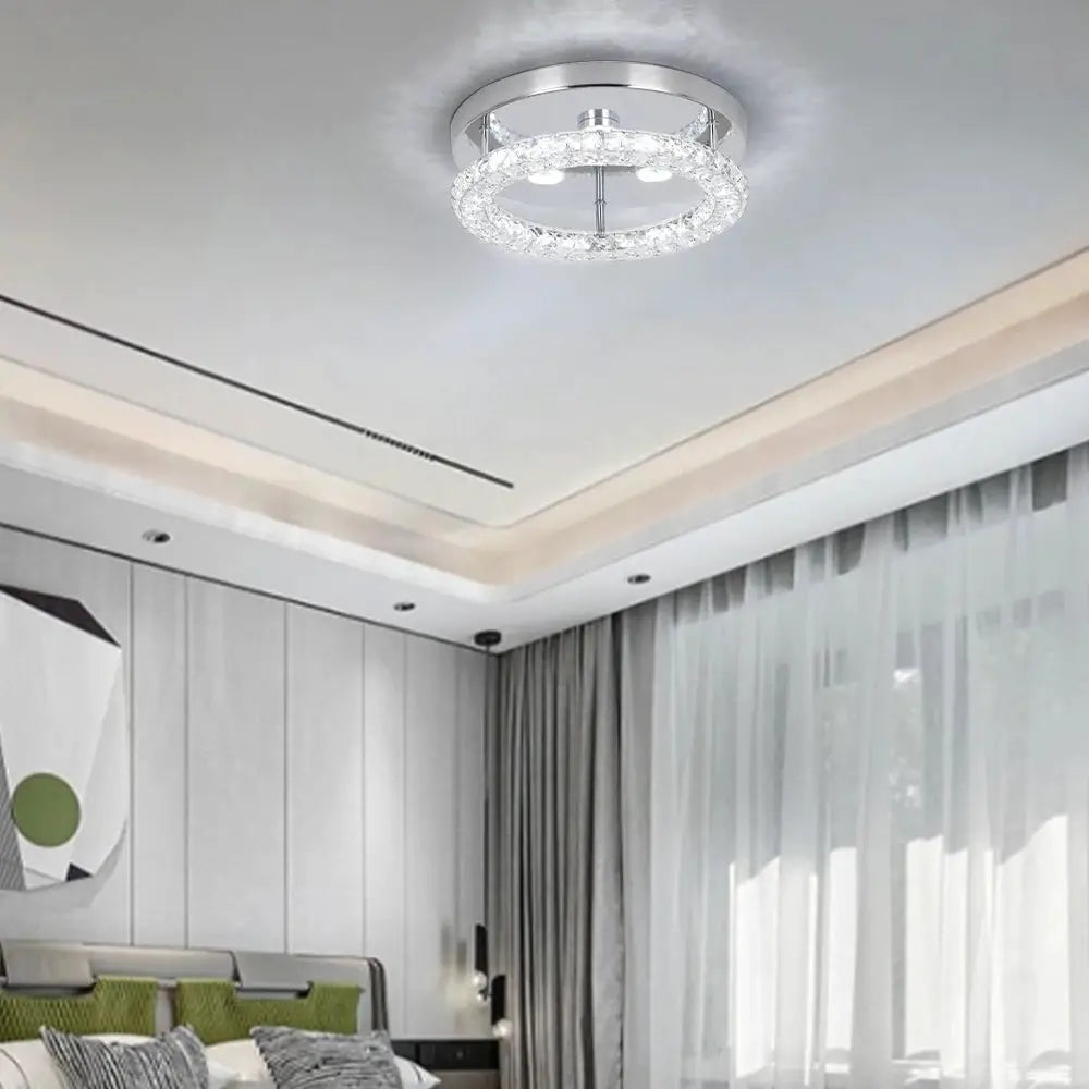 VETRULUS Crystal Chandelier Luxury Pendant Ceiling Lamp Modern Home Living Room Bedroom Decorative Led Light Lighting Fixture from PriceLows™