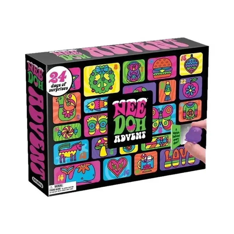 Christmas Advent Calendar | Food Grade Silicone | 3D Fidget | 24 Day Pack