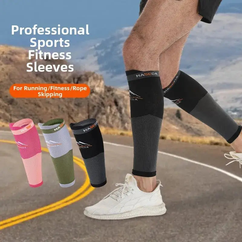 Compression Calf Sleeves | Elastic Support | Nylon Polyester | Multicolor