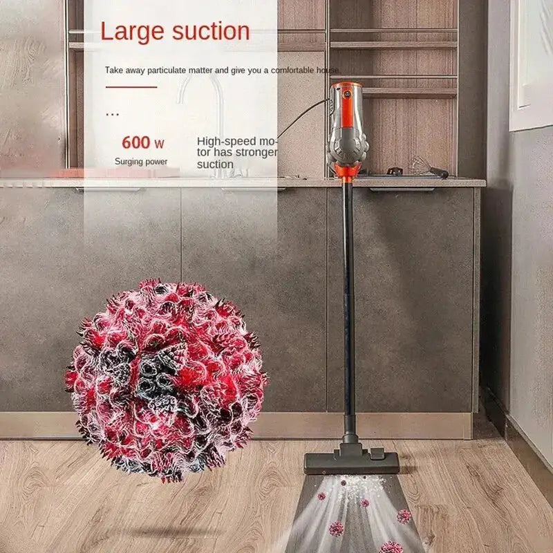 Corded Vacuum Cleaner | 600W Power | 16KPa Suction | 1-2L Dust Box