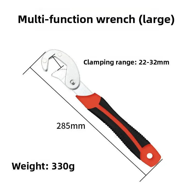 All in One Multifunction Wrench Set with Pipe Pliers and Quick Adjust Vise Versatile Bathroom Plumbing and DIY Hardware Toolkit from PriceLows™