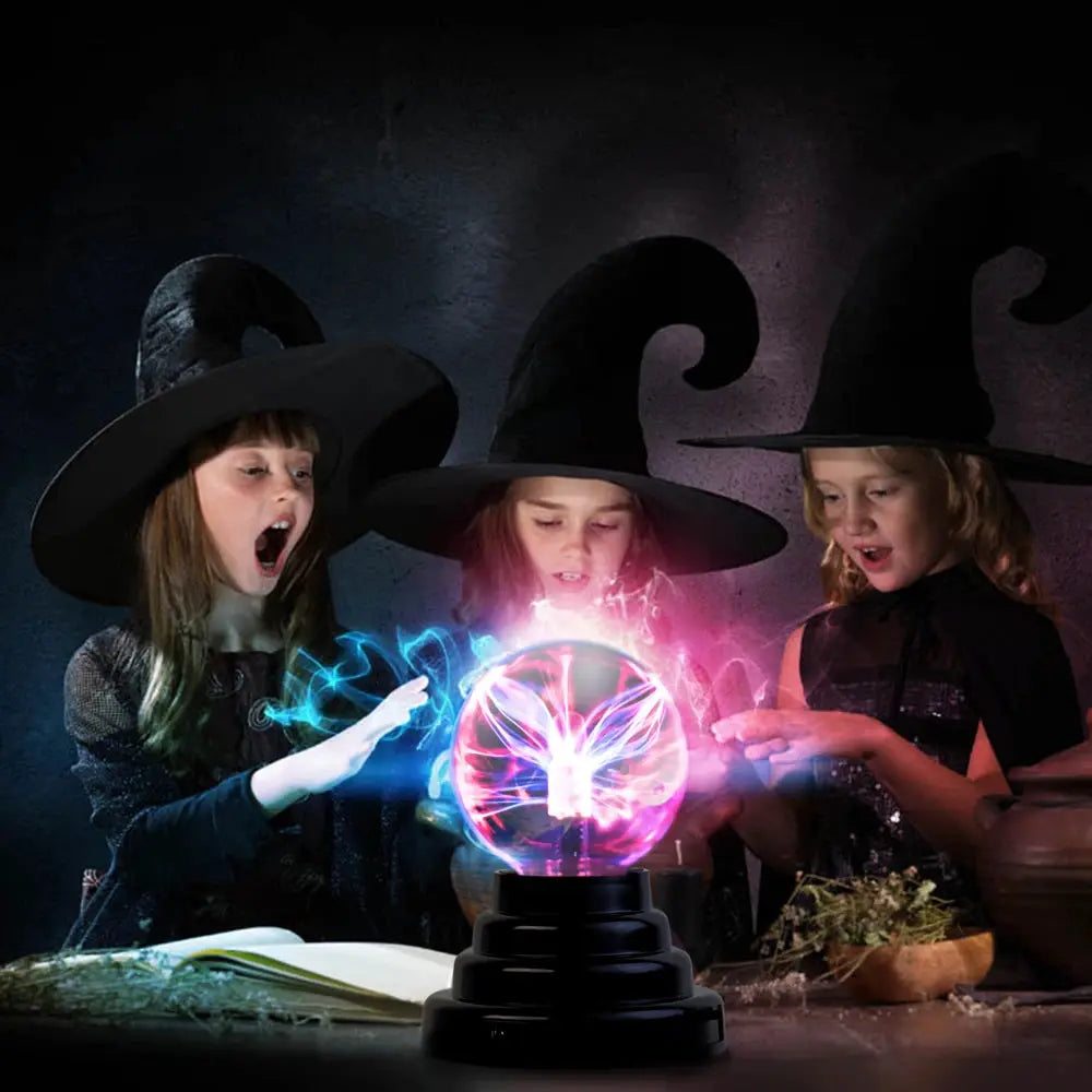 3/6/8 Inch Novelty Magic Crystal Plasma Ball Touch Lamp LED Atmosphere Night Light Kids Gift Birthday Christmas Plasma Lamp from PriceLows™