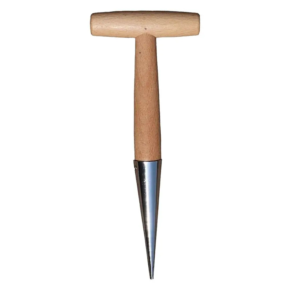 Hand Dibber Stainless Steel Seed Planter Tool With Wood Handle Seed Dibber for Transplanting Plants Planting Bulb Digging from PriceLows™