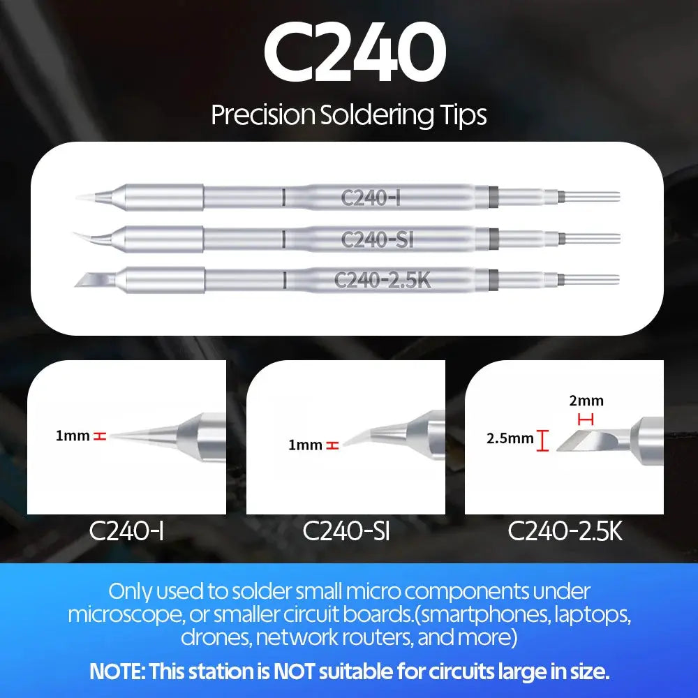 WEP 100W 20VDC 928D-IV-PRO Soldering Iron Kits With Adapter USB Type-C Charging Mini Welding Tools 928D-IV 60W Solder Station from PriceLows™