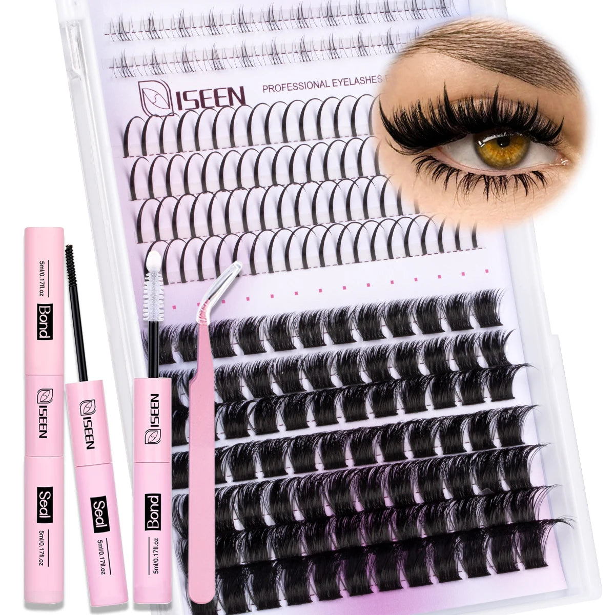 Lash Clusters Kit | 8 To 16Mm C Curl | Wispy Natural Set