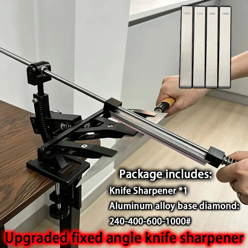 Knife Sharpener | Fixed-Angle | Precise Adjustment | One Size