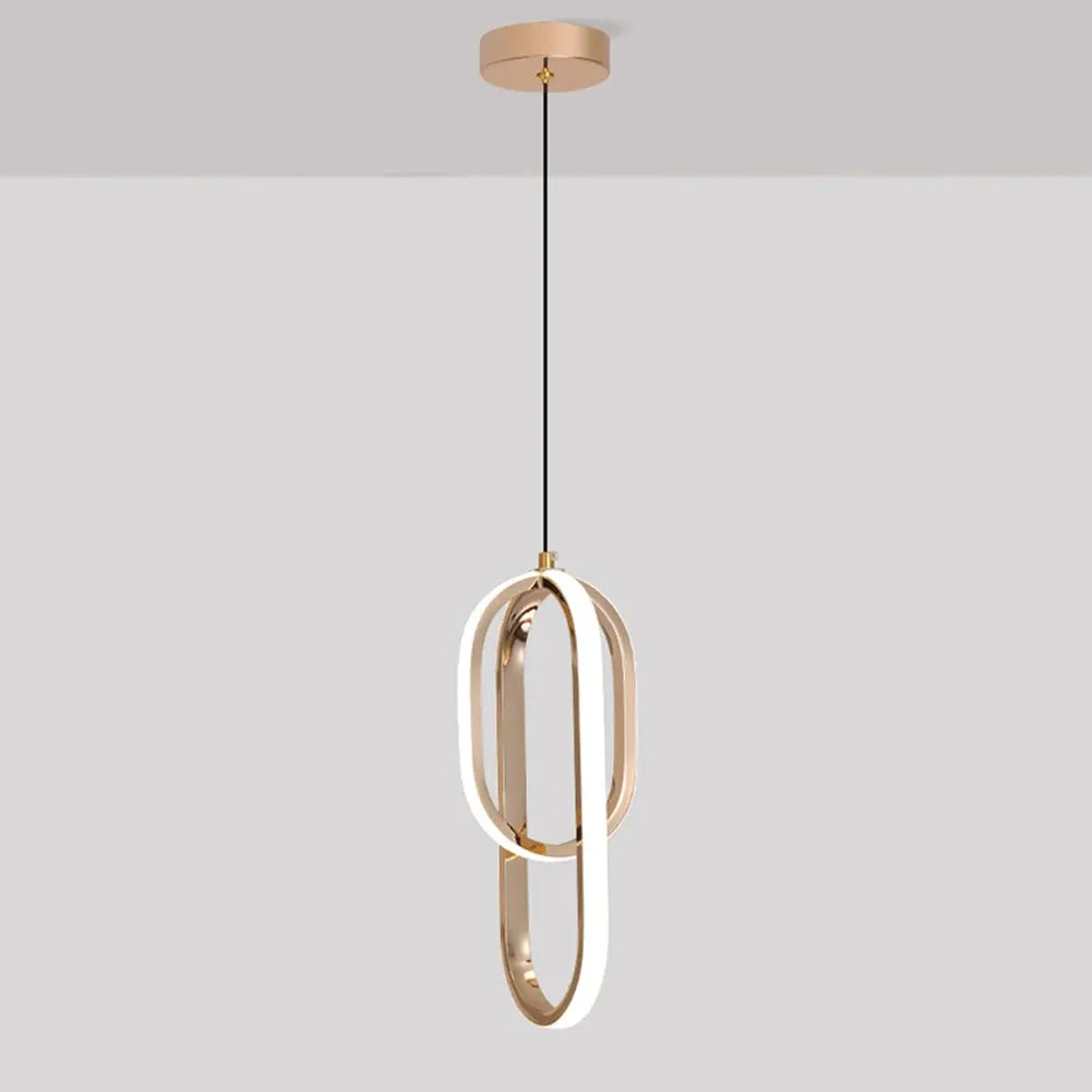 Modern Minimalist LED Pendant Lights Chandelier For Bedroom Living Room Decor Hanging Lamp Suspensions Metal Bedside Lamp from PriceLows™