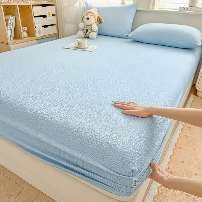 Spring & Summer New Arrival – Puff Chiffon Printed Fitted Bed Sheet for Girls / Kids / Bedroom Decor from PriceLows™