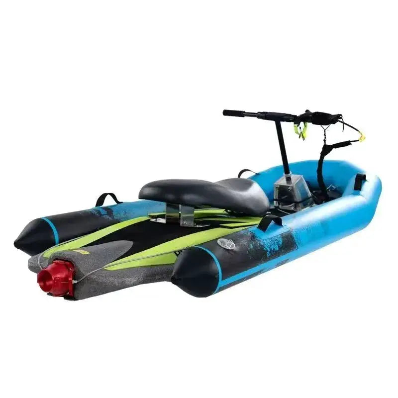 Knight H1 Electric Surfboard Combo - Upgraded Sit-On Water Sports Kit with Specialized Accessories from PriceLows™