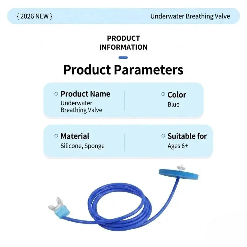 1/ 2/3/4m Snorkel Snorkeling Full Dry Breathing Tube Anti Choking Diving Equipment Scuba Gear Swimming Training Foldable Design from PriceLows™