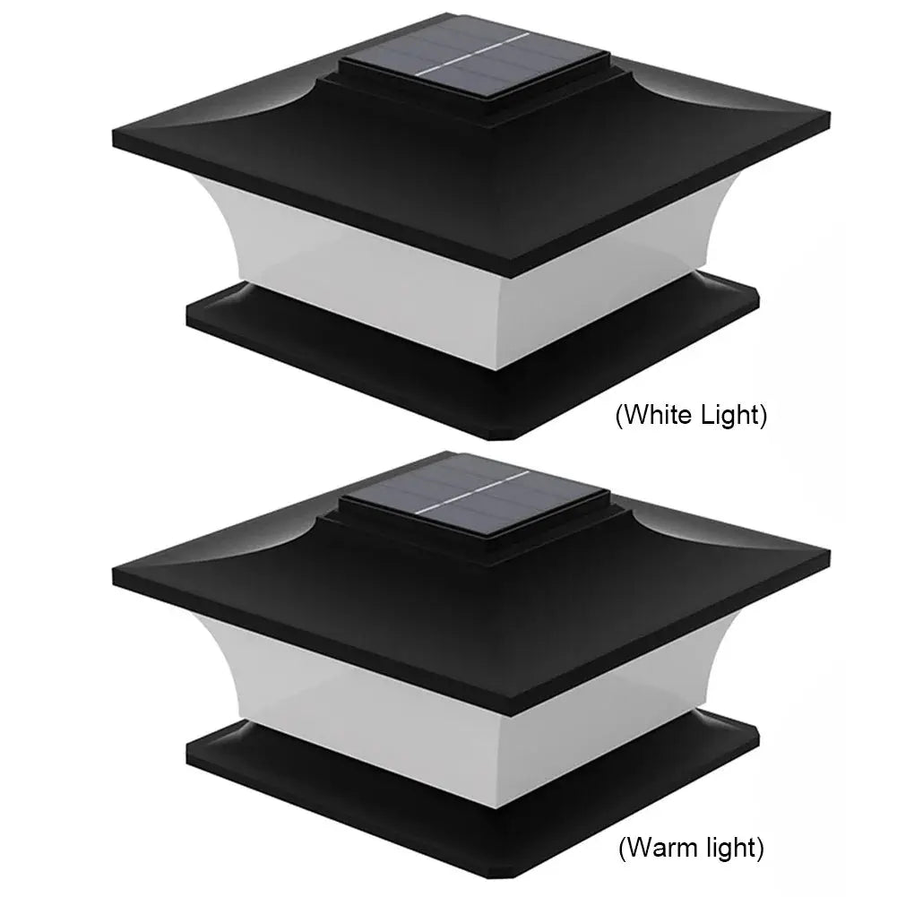 Solar Post Cap Light LED Fence Light Waterproof Solar Powered Post Light Decorative Outdoor LED Light for Garden Patio Porch from PriceLows™