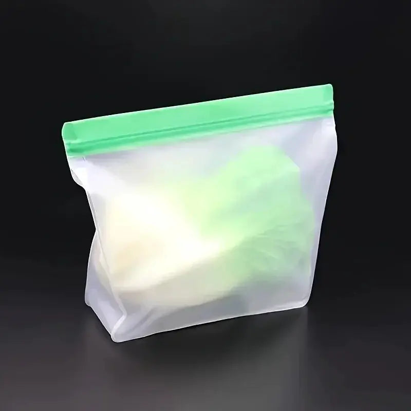 Reusable Silicone Food Pouches | Leakproof | Freezer Safe | 3 Pack