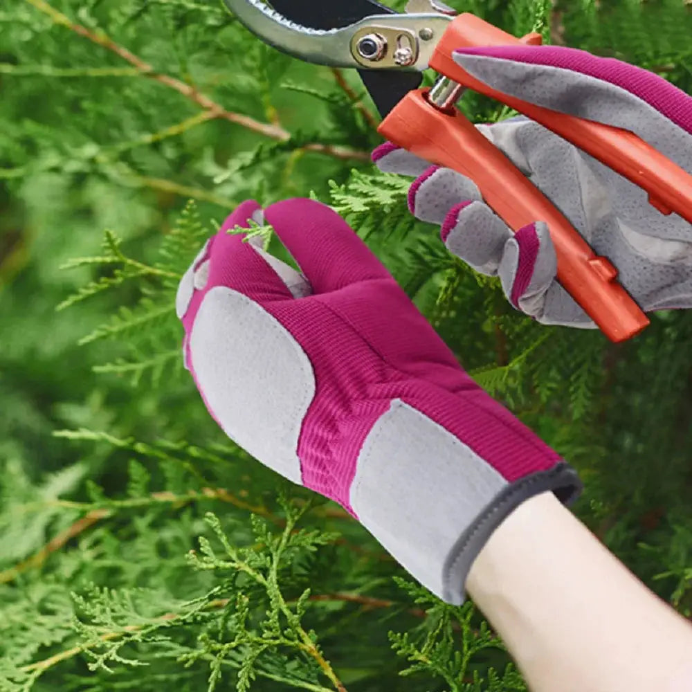 1 Pair Gardening Gloves Rose Pruning Thorn Proof Gloves With Long Forearm Protection Gauntlets For Digging Planting Garden Tools from PriceLows™