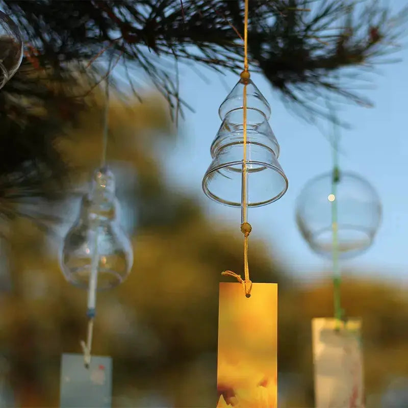 Stained Glass Wind Chimes Small Golden Fish Wind Chimes Can DIY Hand-painted Outdoor Hanging Ornaments Birthday Gift Crafts from PriceLows™