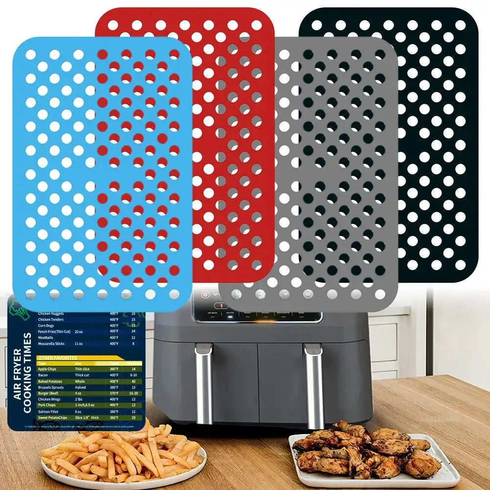 Air Fryer Silicone Mat | For Ninja Foodi DZ201 | Nonstick Liner | One Size