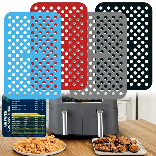Air Fryer Silicone Mat | For Ninja Foodi DZ201 | Nonstick Liner | One Size