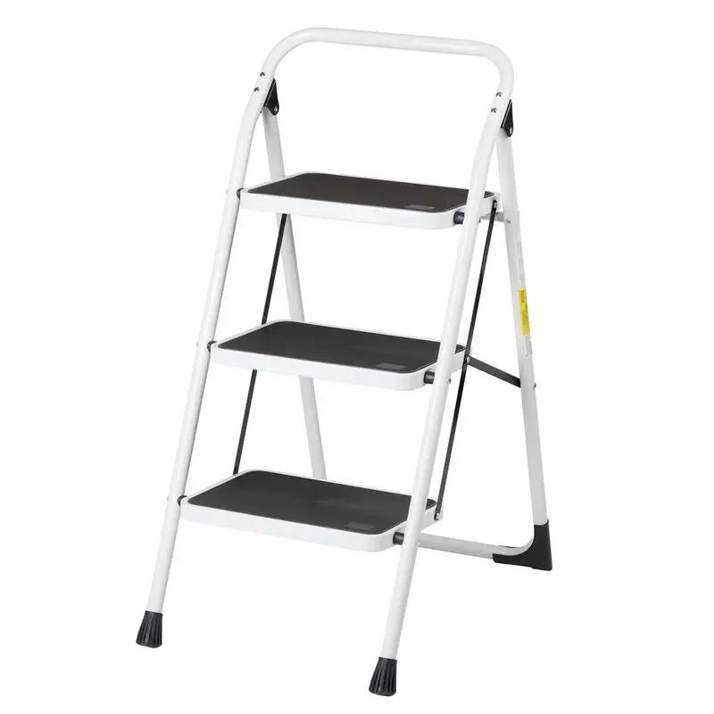 Short Handrail Household Iron Ladder with 3 Steps from PriceLows™