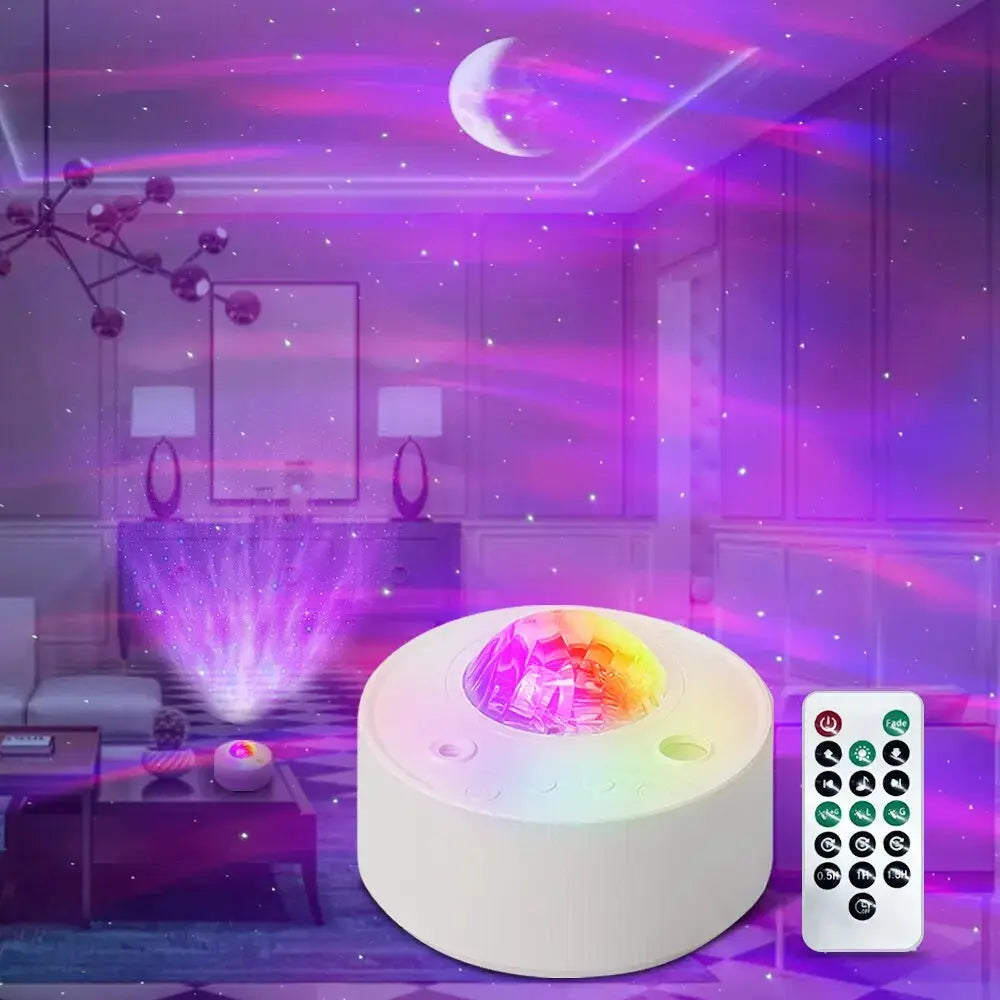 Galaxy Projector Night Light | Bluetooth Music | LED Aurora Nebula | 10cm