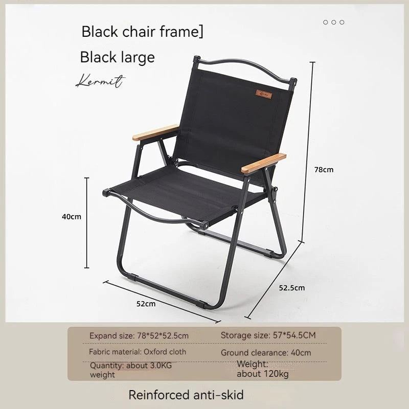 Camping Chair | Aluminum Frame | Ultra-Light Portable | Green
