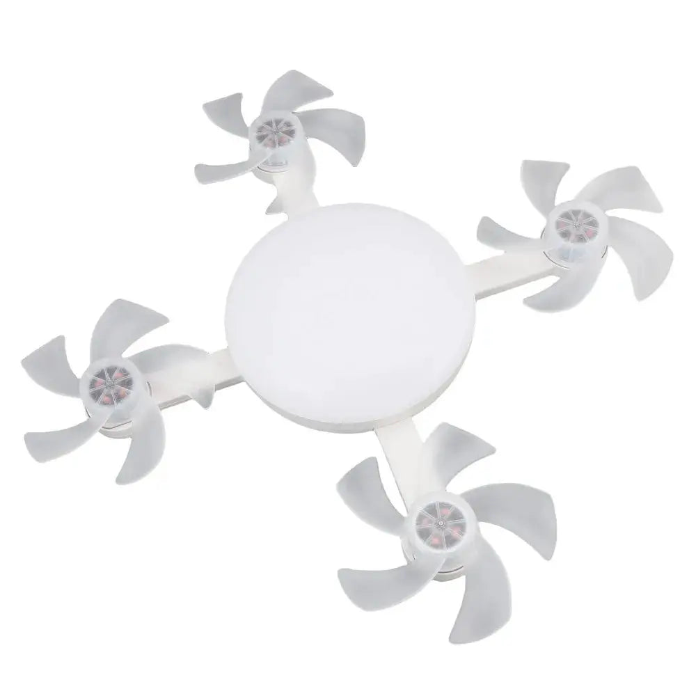 Ceiling Fan | Remote Control | E26 and E27 Lamp Socket | 3 Speeds 4 Head