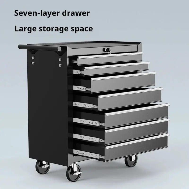 7-Drawer Tools Cabinet Simple Style Storage Tools Organizer Cart for Workshop Garage Home Living Storage Toolbox Cabinet from PriceLows™