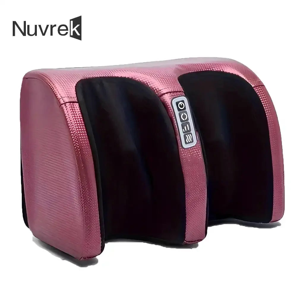 Shiatsu Foot Massager | Heated | Multi Speed Rollers | Black