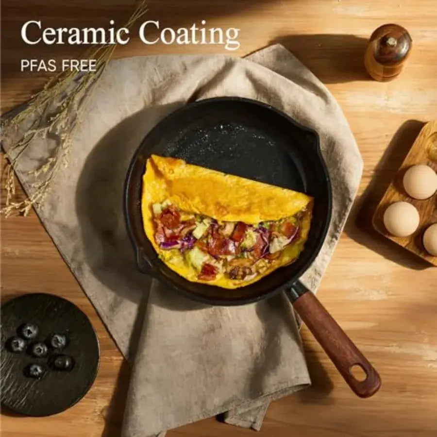 21pcs Cookware Set Nonstick Pots and Pans Set, Ceramic Cookware Set Induction Cookware, Non toxic Healthy Non Stick Kitchen Coo from PriceLows™