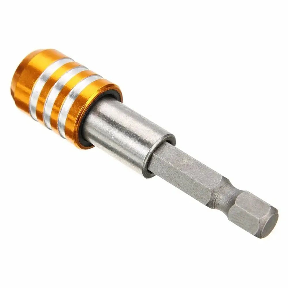 1/4 Hex Shank Quick Release Electric Drill Adapter No Magnetic Screwdriver Bit Holder 60mm Power Tool Accessories from PriceLows™