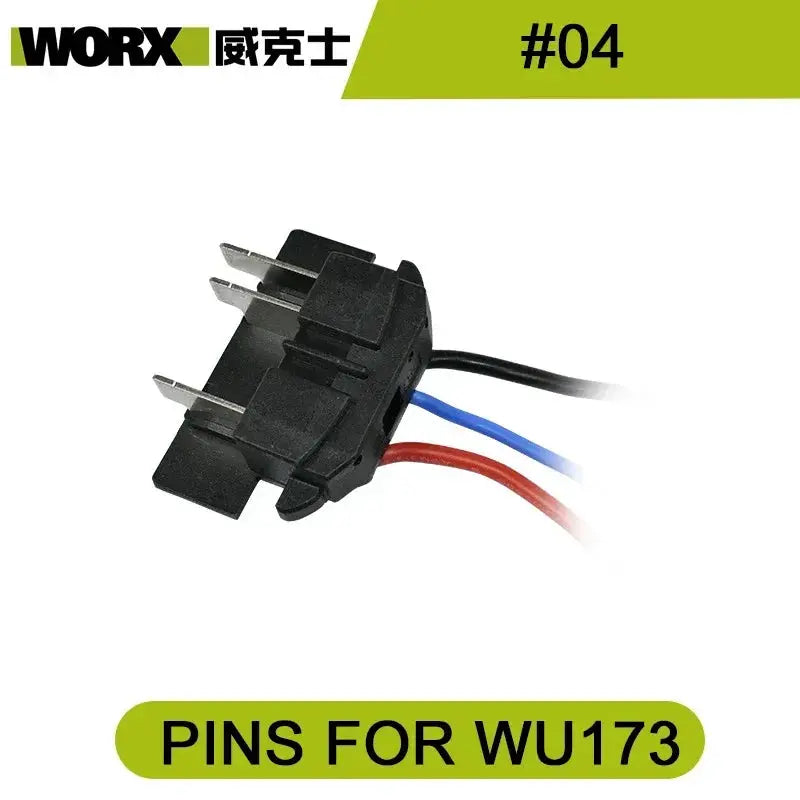 Orginal new Switch Driver motor reducer casing toothed wheel shell chuck parts for WORX WU173 Electric screwdriver from PriceLows™