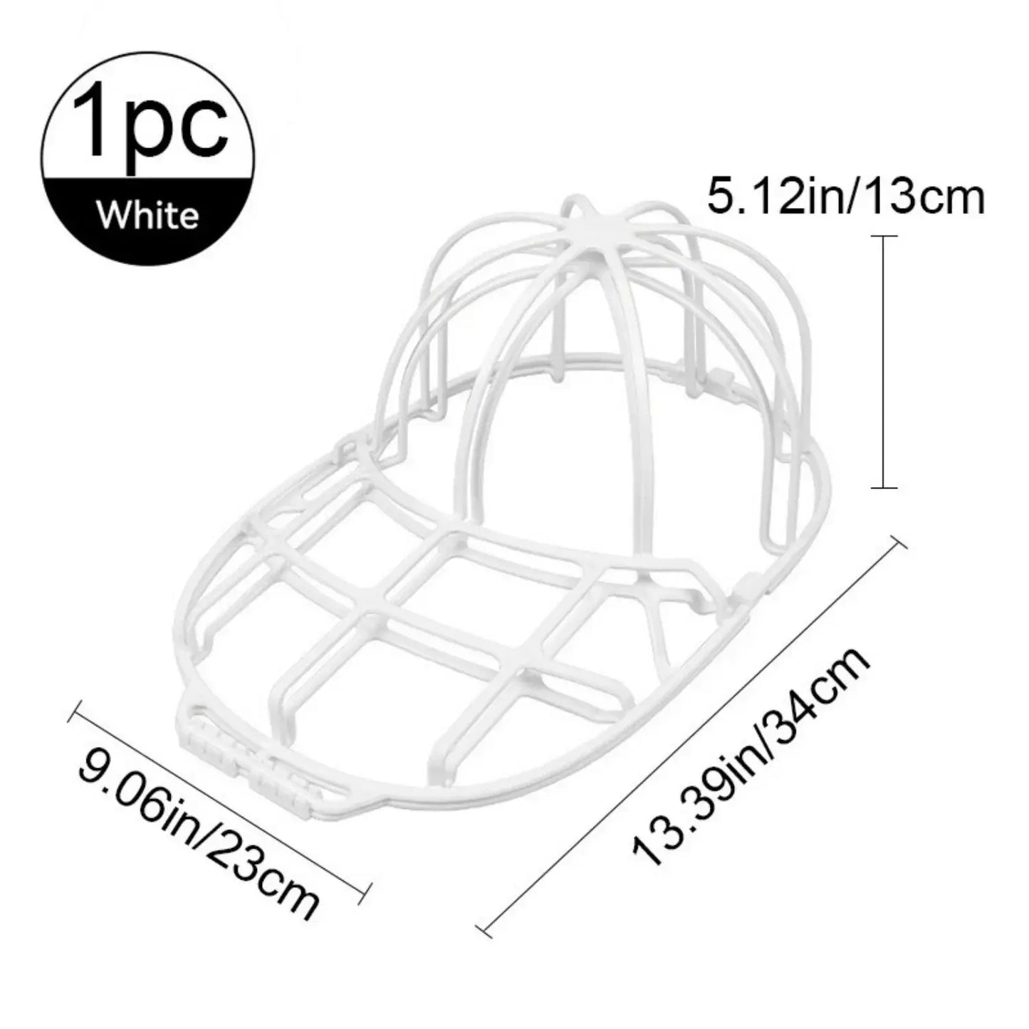Hat Cleaning Cage | Washing Machine Safe | Mesh Bag Included | Universal Fit