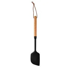 Wooden Handle Silicone Spatula Kitchenware Set, 7-piece Set, Heat-resistant Stir Fry Shovel, Soup Spoon, Kitchen Utensils from PriceLows™