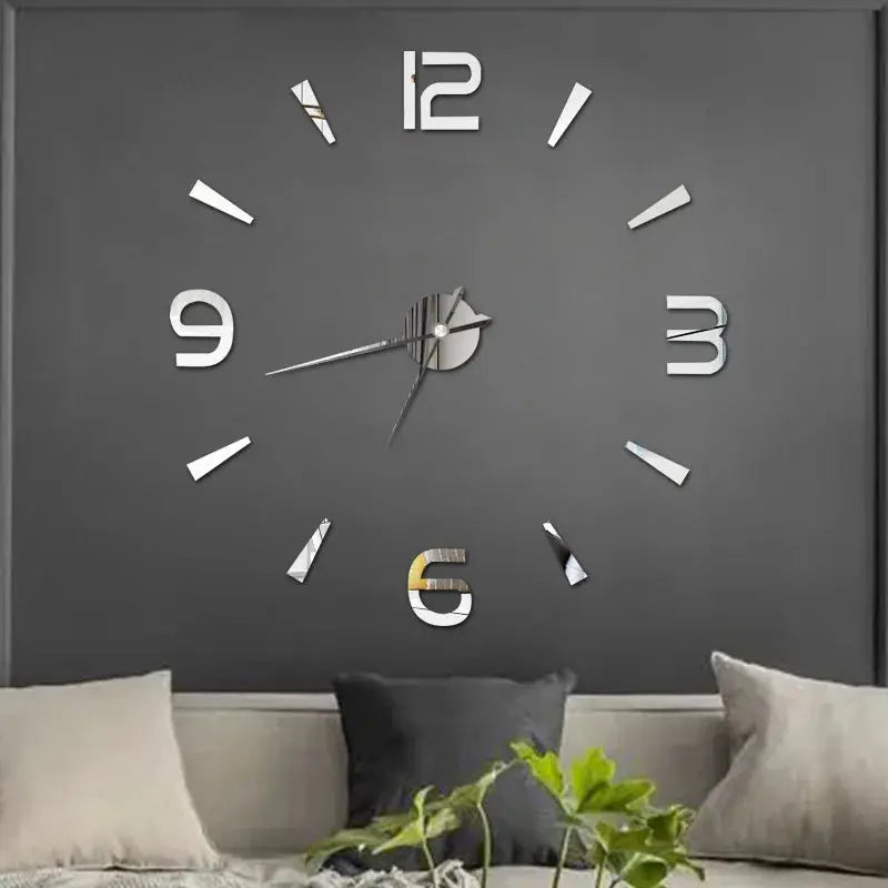 Large 3D Wall Clock Luminous Classic Wall Clocks DIY Digital Clock Wall Watches Stickers Silent Clock for Home Living Room Table from PriceLows™