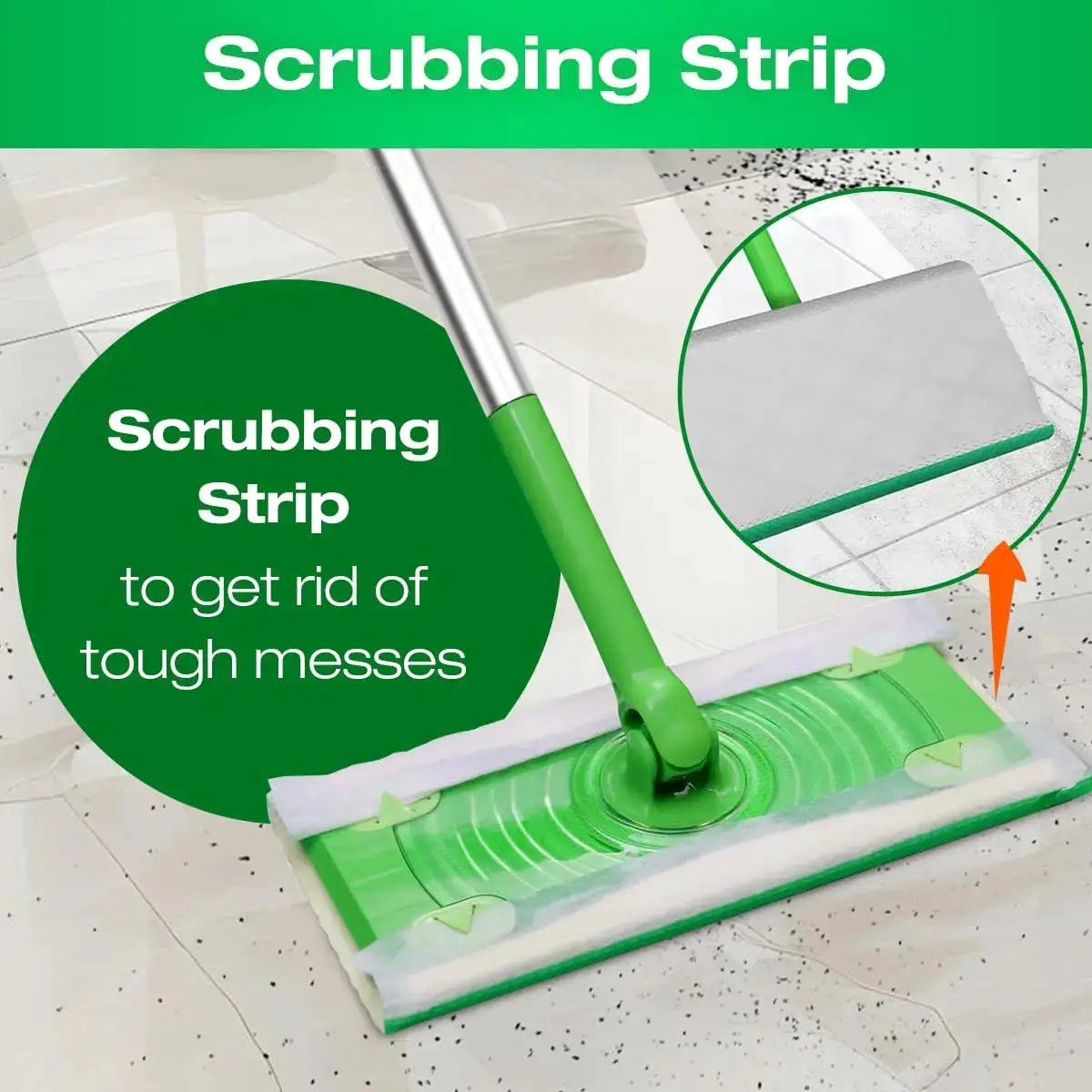 Swiffer Sweeper Wet Mopping Pad Refills for Floor Mop with Febreze Lavender Scent, 10 Count from PriceLows™