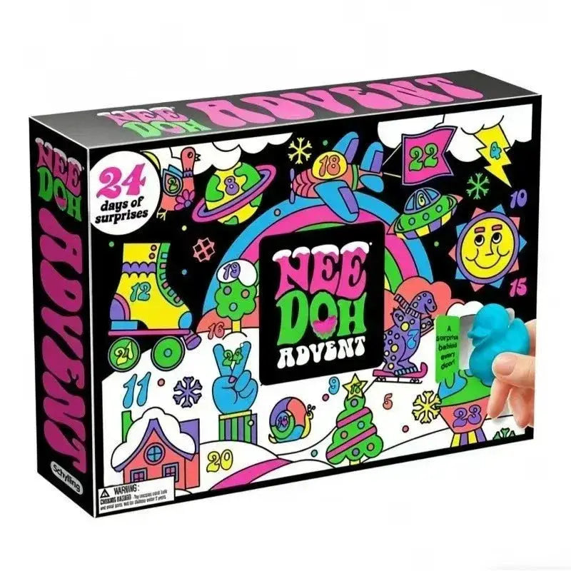 Christmas Advent Calendar | Food Grade Silicone | 3D Fidget | 24 Day Pack