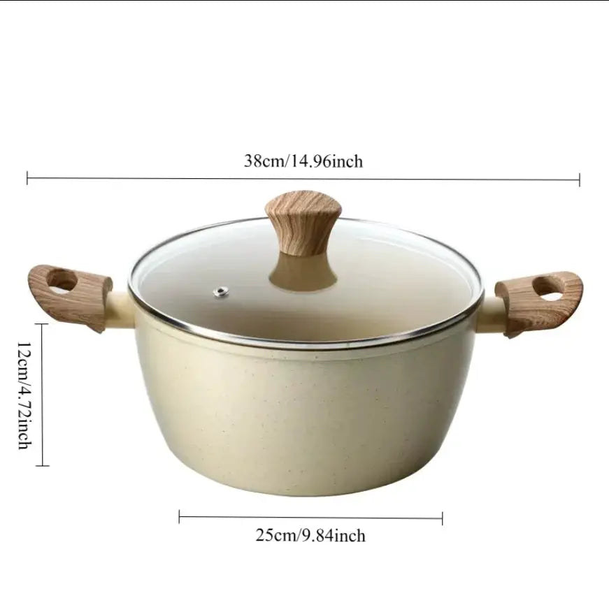 DONNOR Ceramic Cookware Sets Pots and Pans Set Nonstick Induction Cookware Kitchen Cooking Set with Frying Pans Set from PriceLows™