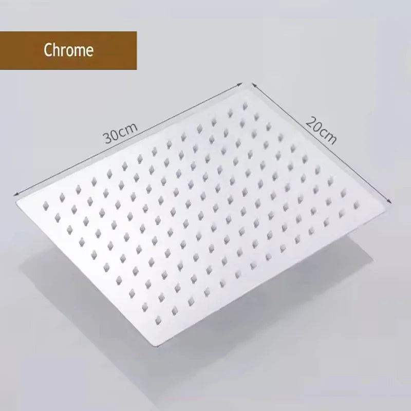 Shower Head | Ceiling Mounted | Stainless Steel | 8in 10in 12in