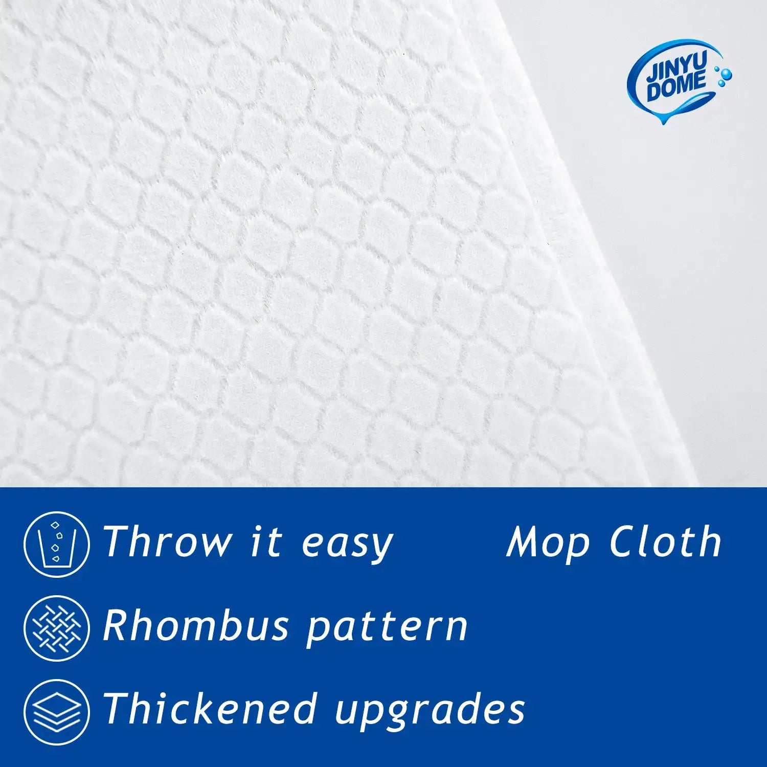 JINYUDOME Disposable Electrostatic Dust Mop Pads 9.8x16.5in High-Efficiency Swiffer Wet/Dry Mop Floor Cleaning Cloth for Home from PriceLows™