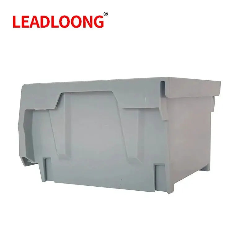 LEADLOONG Parts Bin 6/24pcs 13.5x10.5x7.6cm/5x4*3inch Gray Stackable Plastic Garage Tool Storage Box Container Organizer Bin from PriceLows™