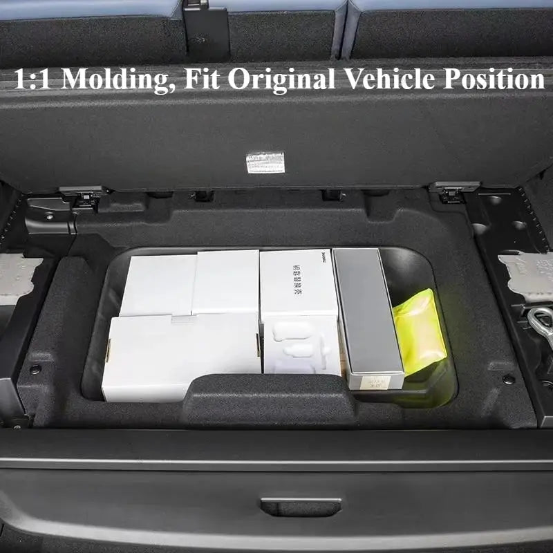 For BMW X3 G45 2025+ TPE Trunk Organizer Lower Layer Storage Box Waterproof Anti-Slip Scratch-Resistant Custom car accessories from PriceLows™