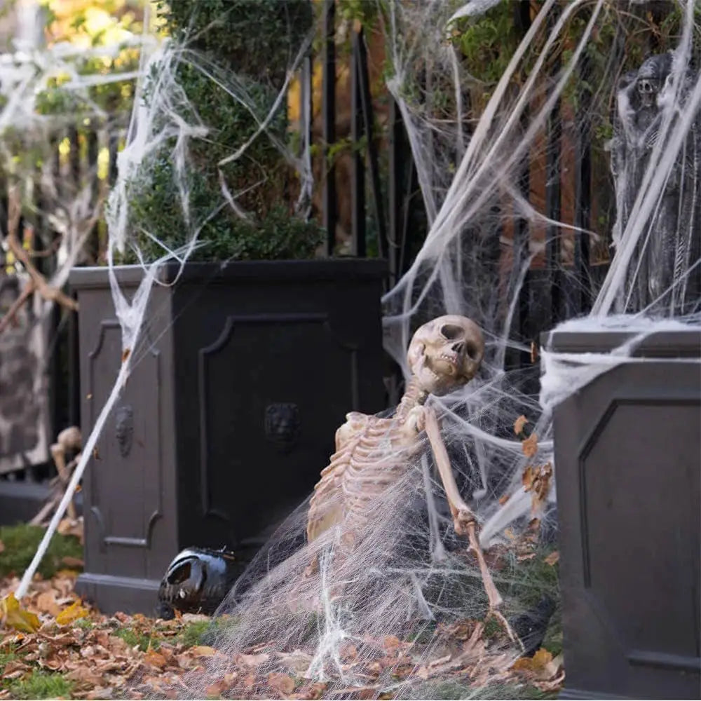 Halloween Skeleton Prop | Non-Woven Fabric | Variable Shape | Standard Size