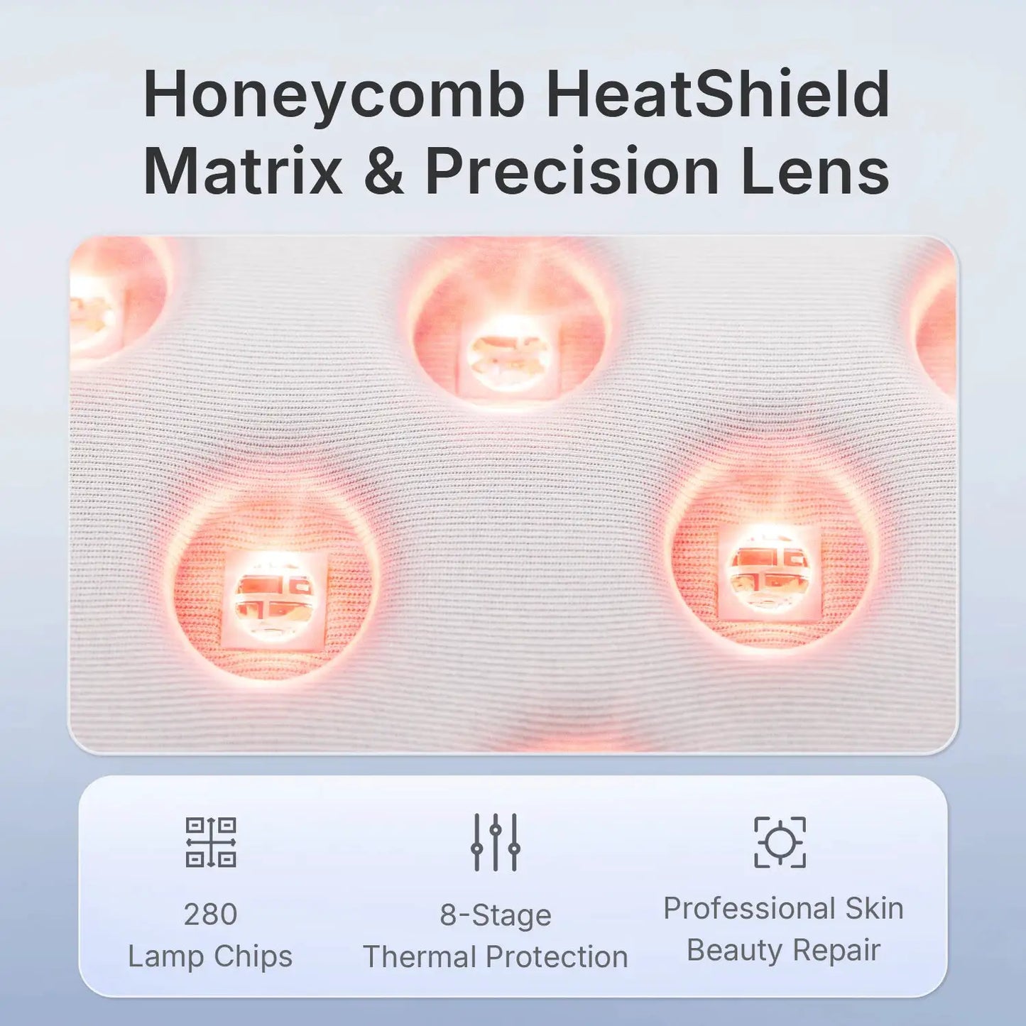 Red Light Therapy for Face Wireless Face Mask Light Therapy 850nm Infrared & Red Light Masks 3000mAh Rechargeable ,3D Facial Fit from PriceLows™